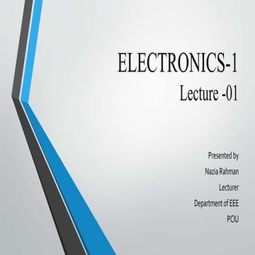 Lecture 01 | PPTX