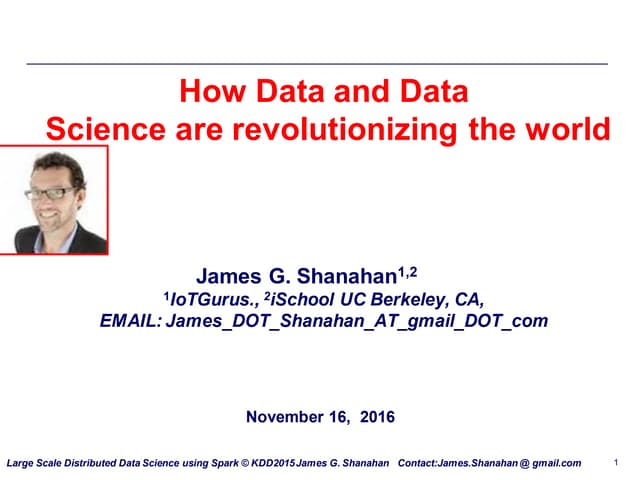 Introduction to Data Science and Large-scale Machine Learning