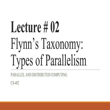 Flynn's Classification .pptx