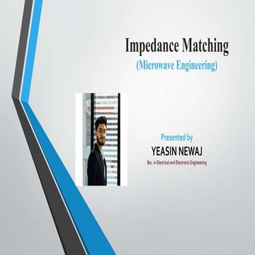 Impedance Matching by YEASIN NEWAJ 