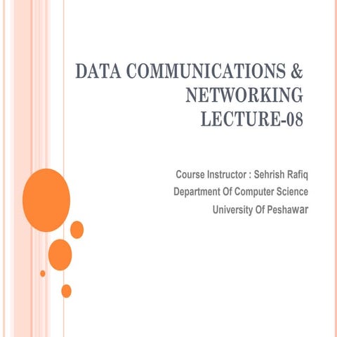 Lecture 08 | PPT