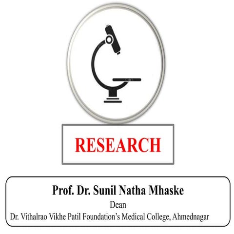 Lecture 1. Introduction of research