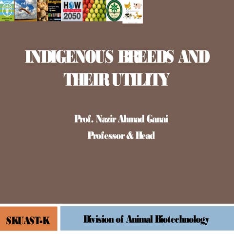 indigenous breeds and their utility  