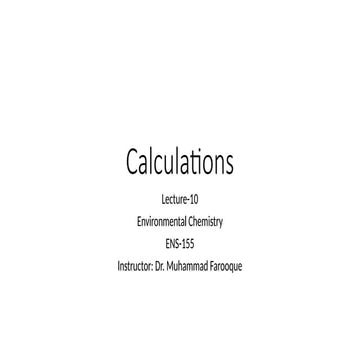 Lecture-10-Env. Chem. Calculation ppt.pptx