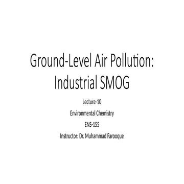 Lecture-11-Env. Chem for environmnet..pptx