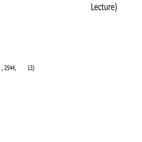 การสอนแบบบรรยาย(Lecture)