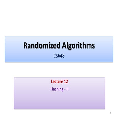Lecture 12-cs648-2013
