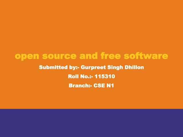 open source technology