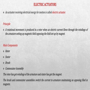 Stepper and Servomotors