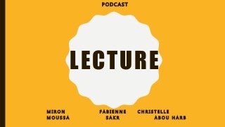 Podcast - Lire en s'amusant