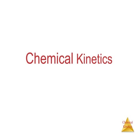 Lecture-17 Kinetics in Chemistry lecture.ppt