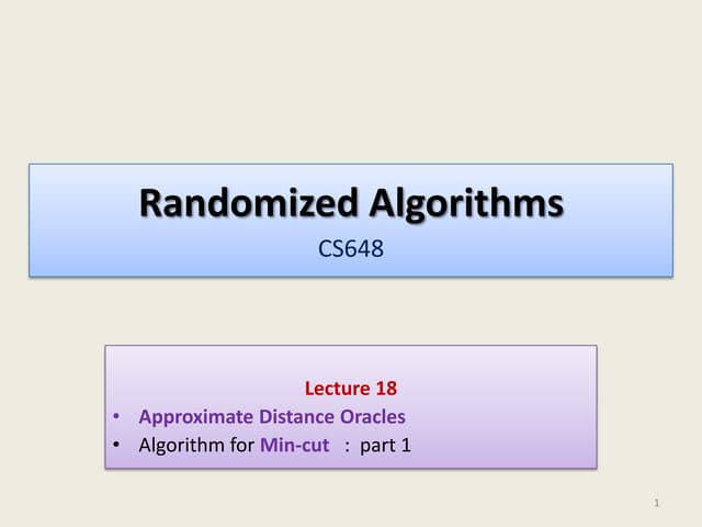 Lecture 18-cs648