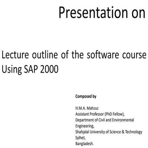 Lecture 1 outline -latest