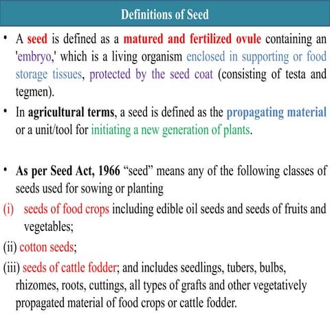 Tree seed technology and improvement.ppt