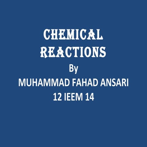 Lecture 2 By MUHAMMAD FAHAD ANSARI 12 IEEM 14