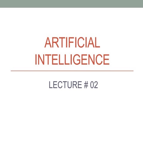 complete notes on articificial intelligence | PDF