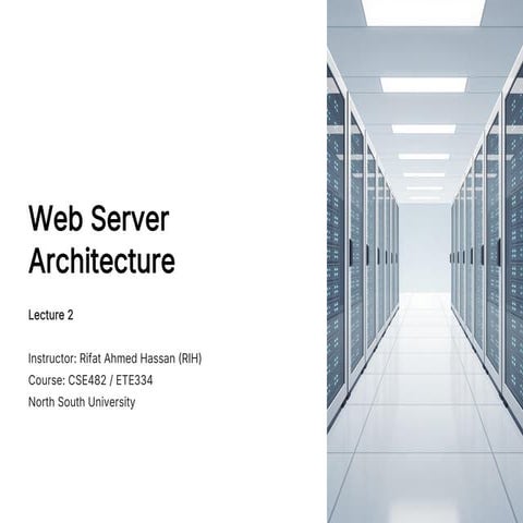 Comprehensive Overview of Web Server Architecture and Hosting Solutions ...