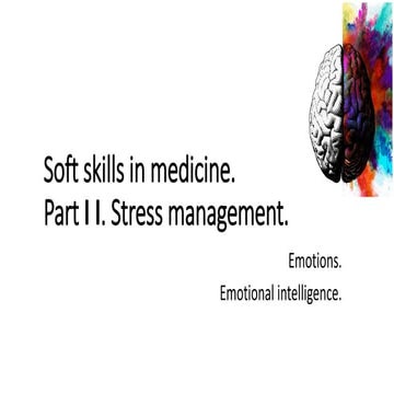 Emotions. EI. Management of Emotions.pptx