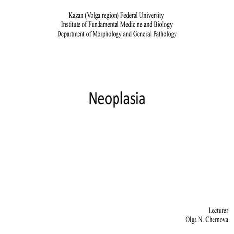 Neoplasia, Cancer, Benign, malignant.pdf