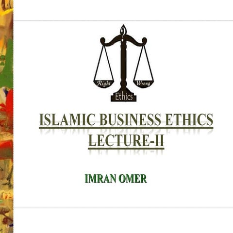 Lecture  2 b ethics