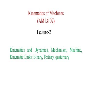 Lecture-2 finalkinematicsand dynamics.pptx