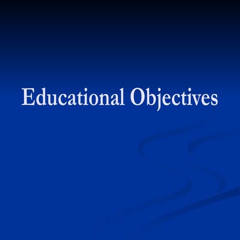 Deriving objectives from competencies dr. anindya | PPTX