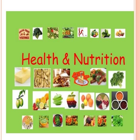 Basic concepts of Nutrition | PPTX