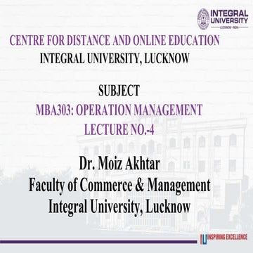 Lecture-4 Operation Management MBA303.pptx