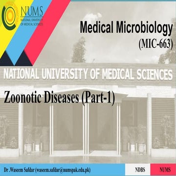 Zoonosis