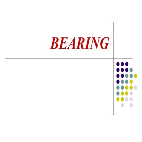 Lecture-Bearing & It's types - for students.pdf