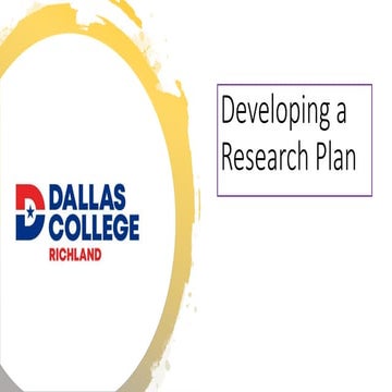 Developing a Research Plan-1302