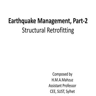 Lecture earthquake-4