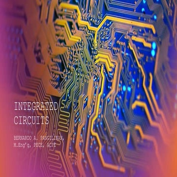 INTRODUCTION about linear integrated circuit | PPTX