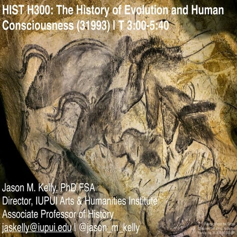 Meeting 1-Introduction to the History of Evolution and Human Consciousness