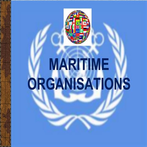 Lecture   maritime organizations - salwani
