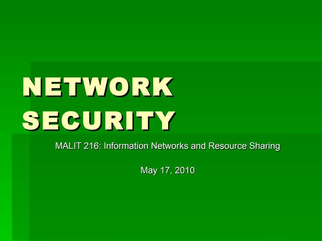 internet security