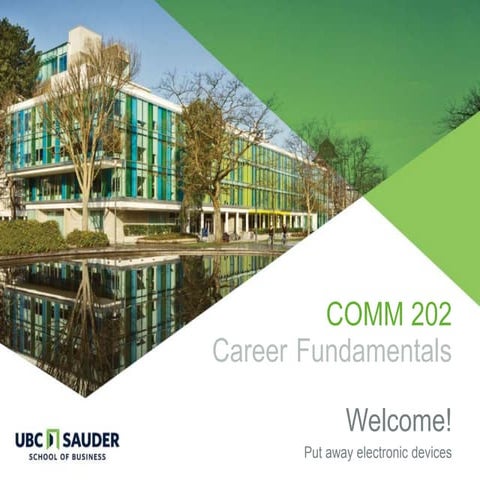 Comm202 - Lecture One