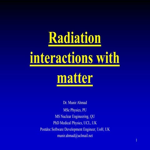 Radiation Interactions.ppt