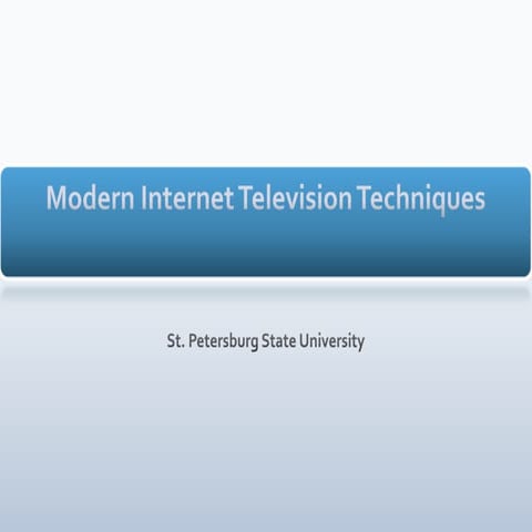 Lecture 4: Producing Multimedia Content