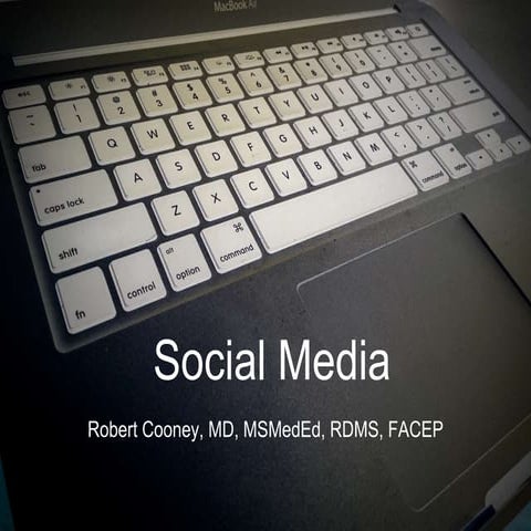 Social Media for Medical Educators