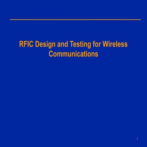 Lecture RF design and testing for wireless communication.ppt