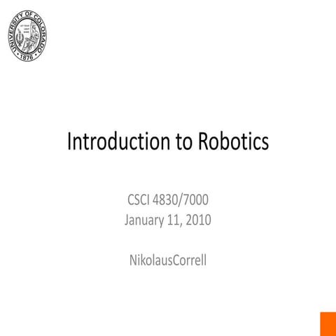 Lecture 01: Introduction | PPTX