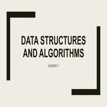 Lecture 01 | PPT