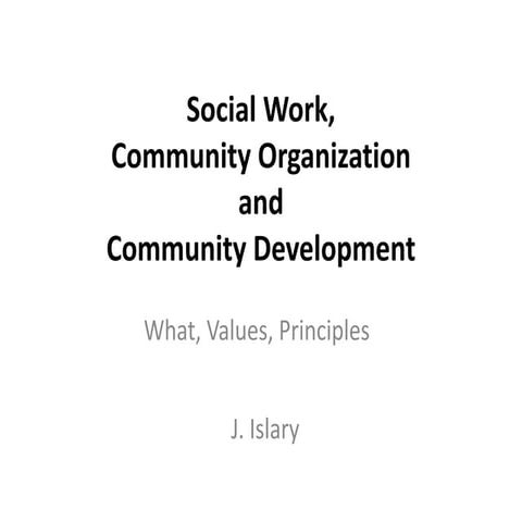 Social Work 