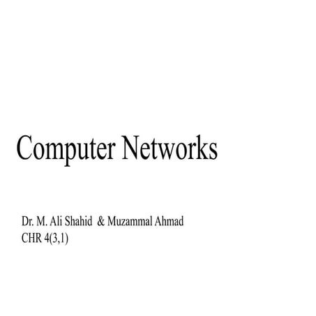 Computer_Network_my_slides Intro in the real world