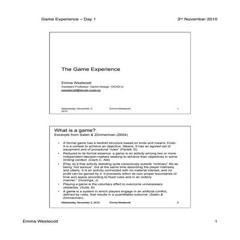 Understanding Video Games | PDF