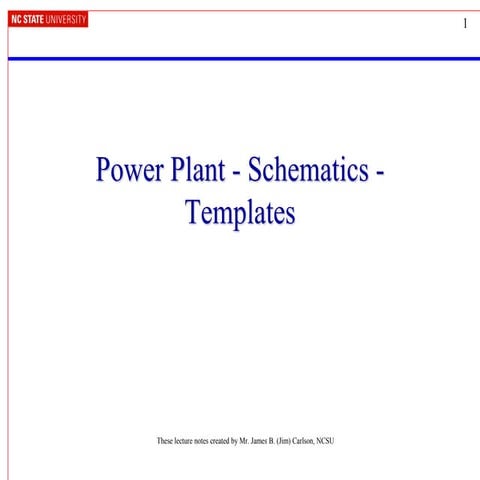 Lecture 01 - Power Plant - Schematics - Templates.pdf