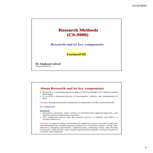 Lecture# 01-Research and its key components .pdf