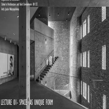 Exploring Space as a Unique Architectural Form: Dimensions and ...