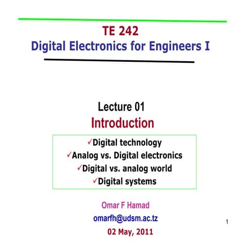 Lecture 01 TE_242_01_May_02_2011 Introduction to Digital Electronics.pdf